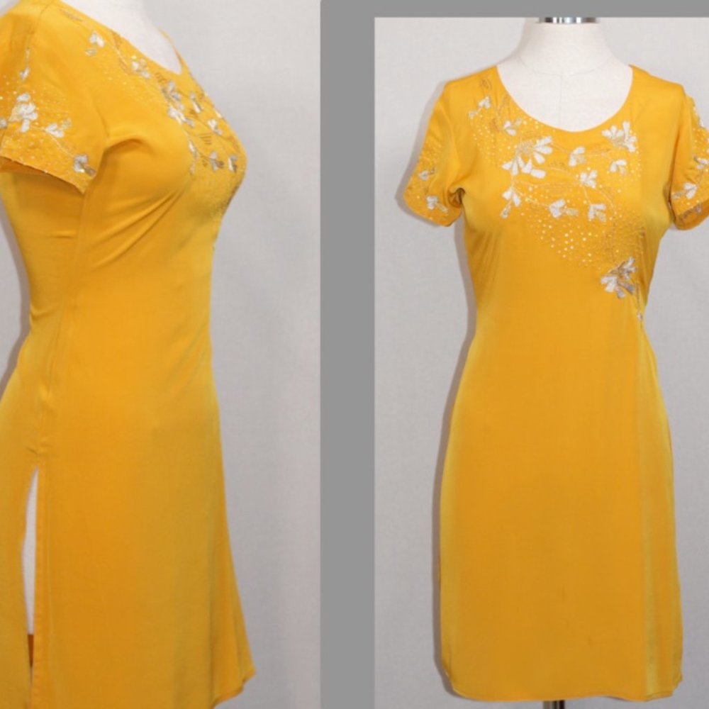 Yellow Mustard Dress